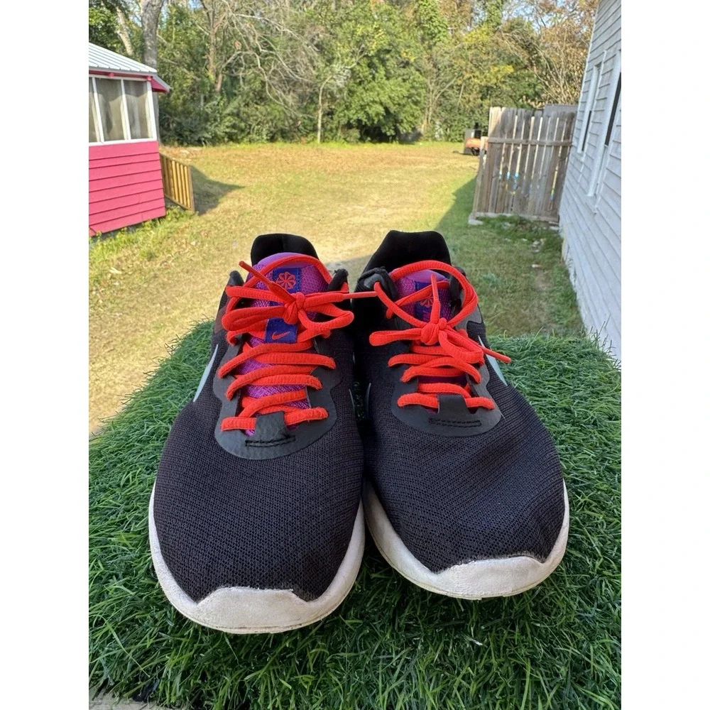 Nike Womens Revolution 6 Next Nature DC3729-011 Black Running Shoes Sneakers 8.5